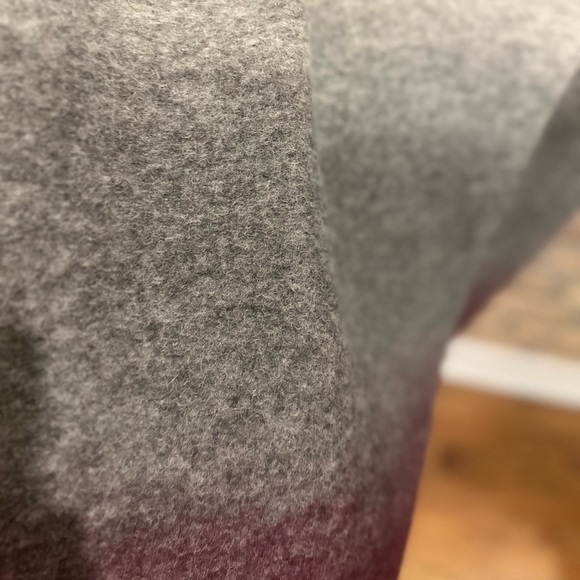 ASOS Gradient Wool Overcoat Size 12/M - Picture 5 of 6